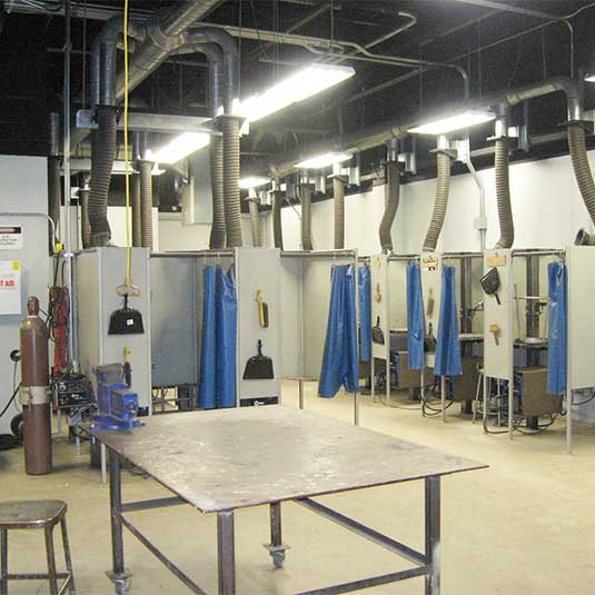 Image of Training Center Workstations for Iron Workers Local 21